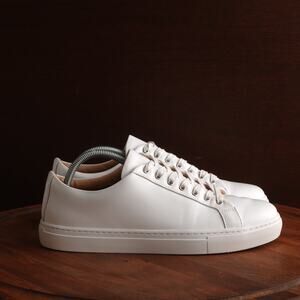 Thursday Boot Co Sneakers Mens SZ 9.5 White Everyday Leather Casual Low Top Shoe
